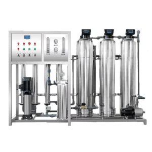 RO Reverse Osmosis Water Treatment Equipment with Carbon and Resin Filter Media for Food Purified Water Production in Plant