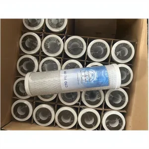 RO System CTO Filter Cartridge Post Activated Carbon Filter for Reverse Osmosis Water System