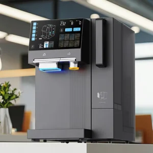 RO System Countertop 3 in 1 Water Dispenser and Purifier with Ice Maker