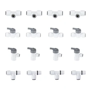 RO System Quick Fitting POM Push in Connectors for Water Filter Purifier System Spare Parts