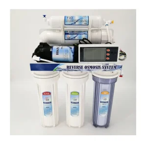 RO Water Filter 5 Stages Manual Self Cleaning for Home & Hotel Use Reverse Osmosis Water Purifier System