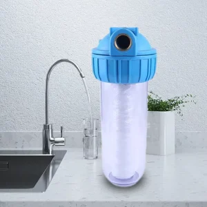 RO Water Filter Parts 10-Inch Plastic Single Housing with 10-Inch PP 70g Cartridge