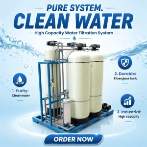 RO Water Filter and Electronic Water Softener System for Cooling Circulation Systems