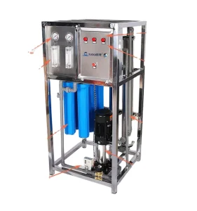 RO Water Purification System 250L/h Reverse Osmosis Water Treatment Equipment