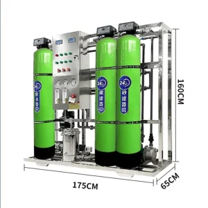 RO Water Treatment Machinery Water Refilling Station Machine Reverse Osmosis Membrane System