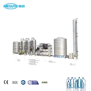 RO Water Treatment Machinery and Water Softener Filter System for Beverage Production Line