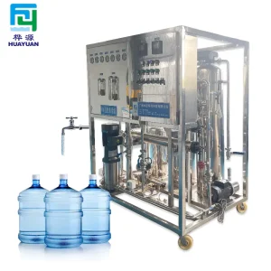 RO Water Treatment System High Capacity CE ISO Certified Pump & PLC Control