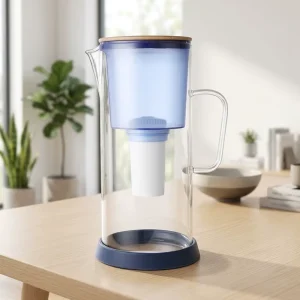 ROHS Certified Glass Water Filter Jug 3.5L Food Grade ABS Material Portable Purifier Pitcher for Home and Travel