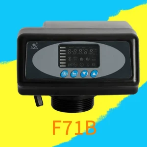 RUNXIN F71 Water Softener Treatment Control Valve System 220V Electrical Flow Control Valve Controller 4T Capacity PPO Material