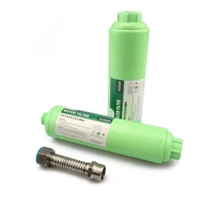 RV Inline Hose Water Filter Garden and Camper Greatly Reduces Chlorine Bad Taste Odor