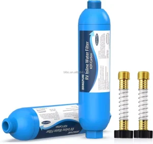 RV Inline Water Filter Outdoor Activities Camping Gardening for Fresh Clean Safe Drinking Water Alkaline Filter