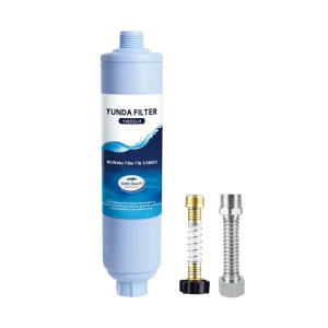 RV Inline Water Filter with Hose Protector, Models 40043 and 40041