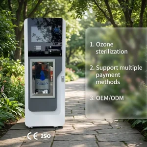 Rainproof Dustproof Wide Voltage Customizable Cabinet Water Vending Machine