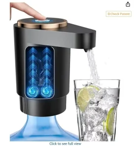 Rechargeable USB 5-Gallon Bottle Electric Mini Desktop Automatic Portable Water Dispenser Pump