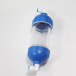 Refillable Inline T33 Replaceable Filter Cartridge Housing Detachable Transparent Housing