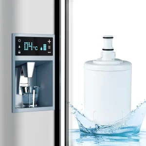 Refrigerator Water Filter, 6-Month or 1500-Gallon Service Life