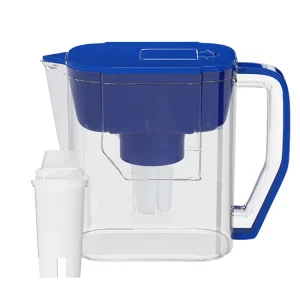 Remove Chlorine Filter 10 Cups Pure Water 4.4L High Capacity Easy to Install Water Filter Pitcher