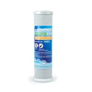 Remove PFOA&PFOS 10 15 20 Inch Water Filter Carbon Block Cartridge for Purification