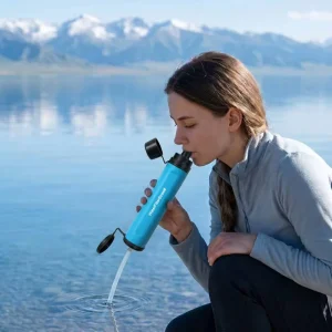 Removes Bacteria Parasites and Microplastics Water Filter Straw Solo Personal Water Filter Other Water Filters for Hiking