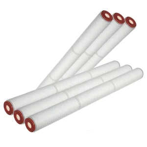 Replacement HF High Performance Pleated 5 Micron Oil Cartridge Filter PP Industrial Chemical Sea Water Sand Filter