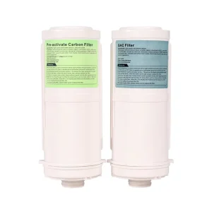 Replacement Plastic Activated Carbon Filters for Alkaline Water Machine Healthcare Supply