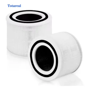 Replacement Portable Electric 3-in-1 H13 Activated Carbon Filter Core 300-RF for LEVOIT Core Mini Air Purifier