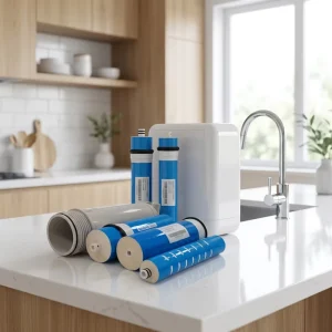 Residential and Commercial Reverse Osmosis Membrane RO Film Elements with High Salt Removing Rate for Water Filtration System