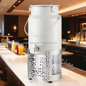 Restaurant Equipment Multi Functional Beverage Dispenser Machine Stainless Steel Juice Dispenser with Carry Handle