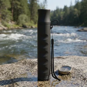 Reusable Portable Ultrafiltration Water Filter Straw for Camping Climbing and Emergency Survival