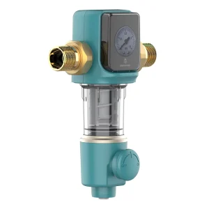 Reusable Self Cleaning Pre Filter Anti Sediment Prefilter Transparent Housing Sediment Filter for Residential Pipe Protection