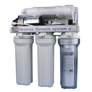 Reverse Osmosis 5 Stage Under Sink Manual 75GPD Water Filter System with TDS Monitoring for Home and Commercial Use