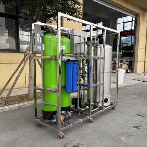 Reverse Osmosis Commercial Water Purifier 1 Year Warranty Gearbox Core Components 500L Hour Productivity