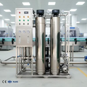 Reverse Osmosis Filtration and Membrane Water Filter System 1000L/Hour Capacity Multi-Voltage for Bottled Water Plant Projects