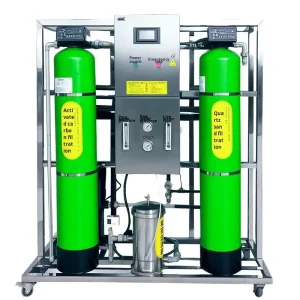 Reverse Osmosis Mineral Water Purification Machine 220V Water Treatment Equipment Pump PLC Water Storage Plant 1 Year 0.25T H