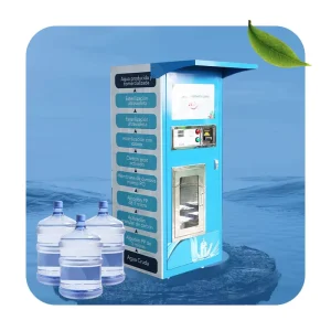 Reverse Osmosis Outdoor Coin Operated Fully Automatic Pure Can Be Directly Consumed Water Vending Machine