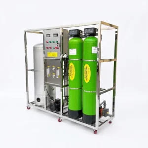 Reverse Osmosis PLC Controlled Water Treatment System Purifier with 250L/Hour Productivity