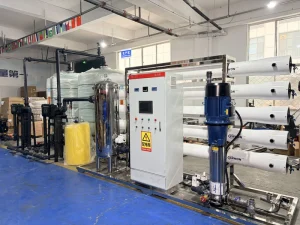 Reverse Osmosis Plant 15TPH 15000LPH CE Standard Irrigation Water Purifier Fully Automatic High Salt Rejection Pressure Vessel
