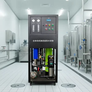 Reverse Osmosis RO Plant for Commercial Drinking Water with Pressure Vessel Pump & PLC 250L Hour CE Certified 1 Year Warranty