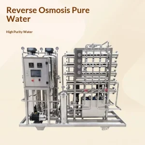 Reverse Osmosis RO Ultrapure Water System First Stage Second Stage Filtration Ozone Treatment Manufacturer Design
