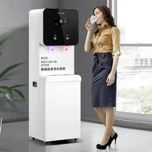 Reverse Osmosis Stainless Steel Electric Water Dispenser 5 Stage Filtration Hot Warm Cold for Home Hotel