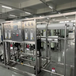 Reverse Osmosis System 2000L H 98% Salt Rejection for Industrial Water Purification