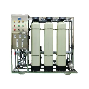 Reverse Osmosis System RO Membrane 100 GDP Pure Water Treatment 500L Hour Automatic Control Pump Motor 1 Year Warranty Hotels