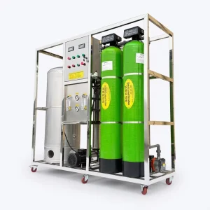 Reverse Osmosis System Water Treatment Machine with Pump & PLC High Capacity Drinking Water Purification Plant