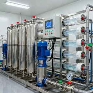 Reverse Osmosis System for Industrial Pure Water Preparation Stainless Steel 304 Pump One stop Customized Water Purification