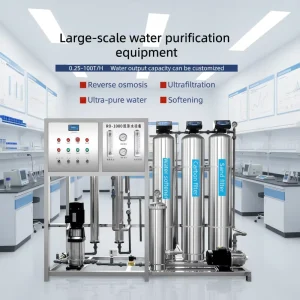 Reverse Osmosis Two stage Water Treatment Equipment Commercial Large scale Fully Automatic Industrial Water Purification
