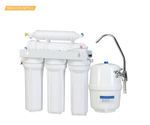 Reverse Osmosis Under Sink Chlorine Reduction 5 Stage Water Filter System with TDS Monitoring Filter Life Monitor