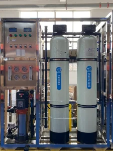 Reverse Osmosis Water Filter System 250L/H Stainless Steel 304 Commercial Restaurant PLC-Controlled Engine Pump CE