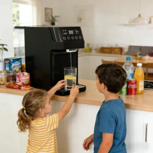 Reverse Osmosis Water Filter System Tankless Hot and Cold Water Dispenser Home Use