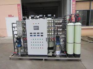 Reverse Osmosis Water Filter System with Pump for High-Purity Water Purification, 1000L/Hour Filtration Plant