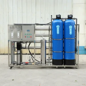 Reverse Osmosis Water Purification System 2000 L/H 4 kW Low-Energy Softening Filtration 5-Stage Pump
